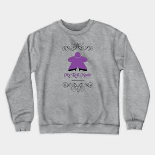 Roll Model, purple, light Crewneck Sweatshirt